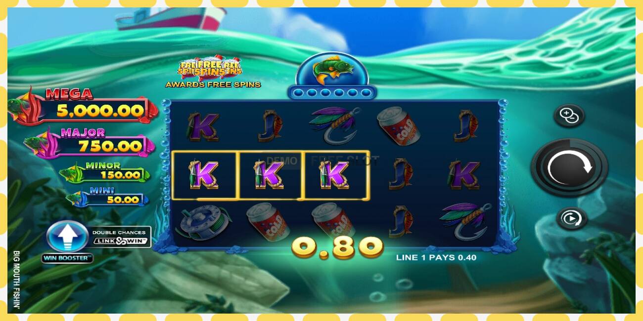 Demo slot Big Mouth Fishin free and without registration, picture - 1