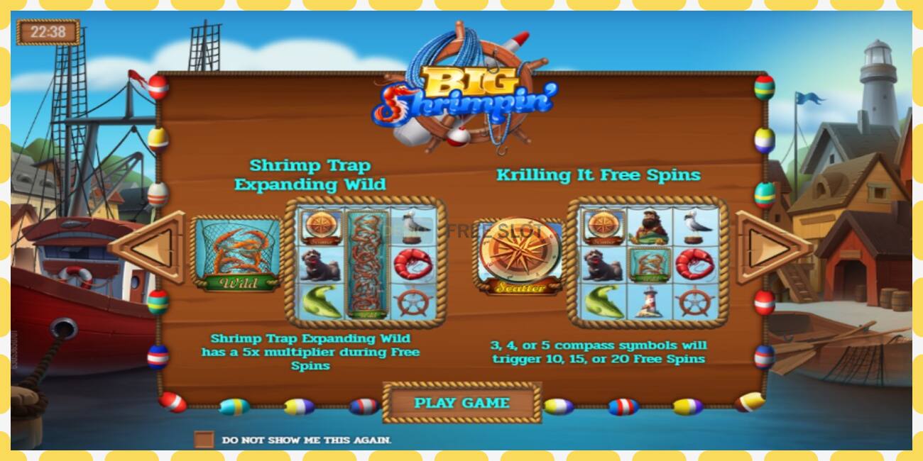 Demo slot Big Shrimpin free and without registration, picture - 1