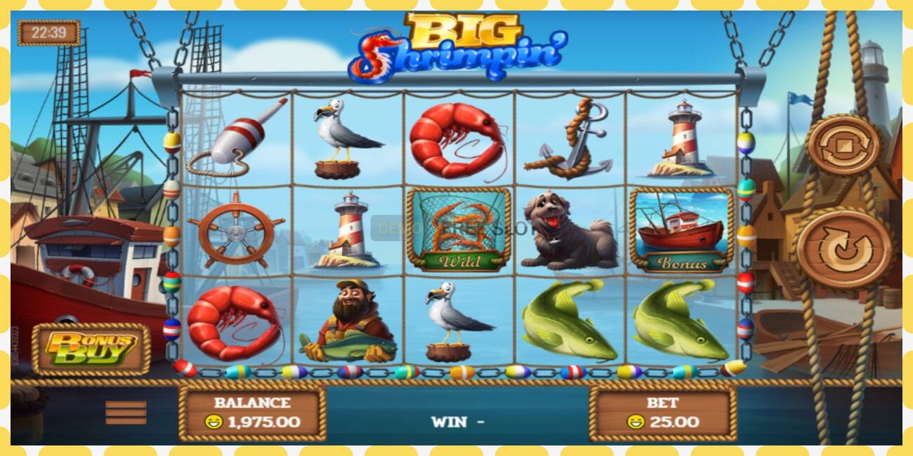 Demo slot Big Shrimpin free and without registration, picture - 1