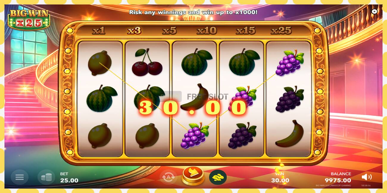 Slot demo Big Win x25 gratuit și fără înregistrare, imagine - 1