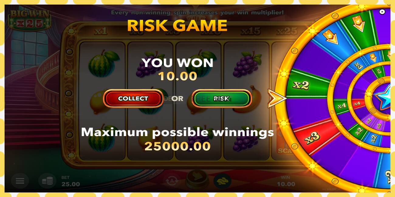 Slot demo Big Win x25 gratuit și fără înregistrare, imagine - 1