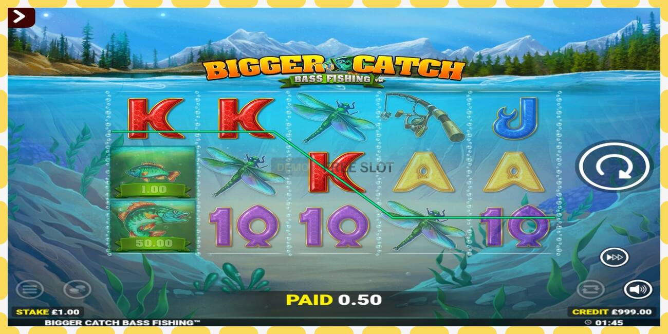 Demo slot Bigger Catch Bass Fishing Rapid Fire Jackpots free and without registration, picture - 1