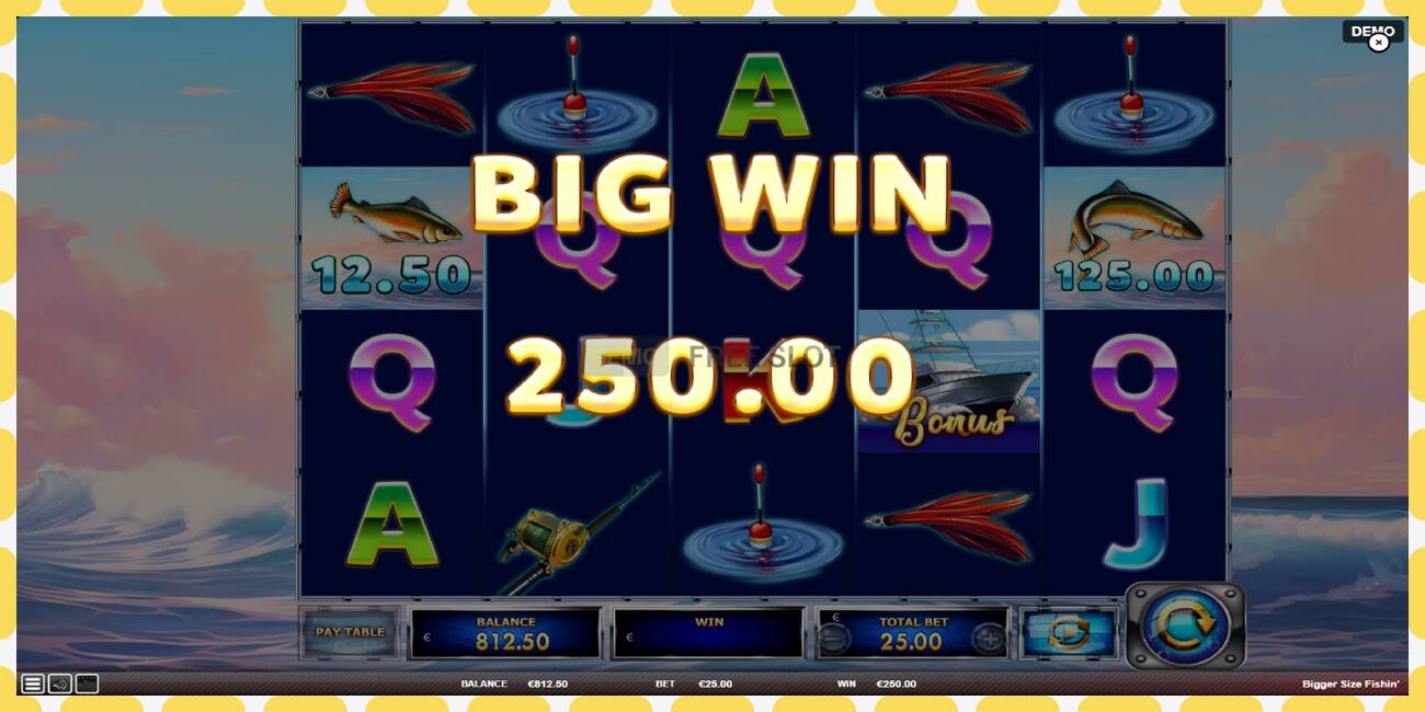 Demo slot Bigger Size Fishin free and without registration, picture - 1