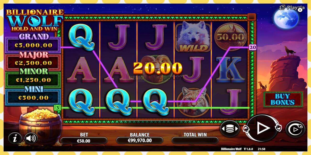 Slot dimostrativo Billionaire Wolf gratuito e senza registrazione, immagine - 1