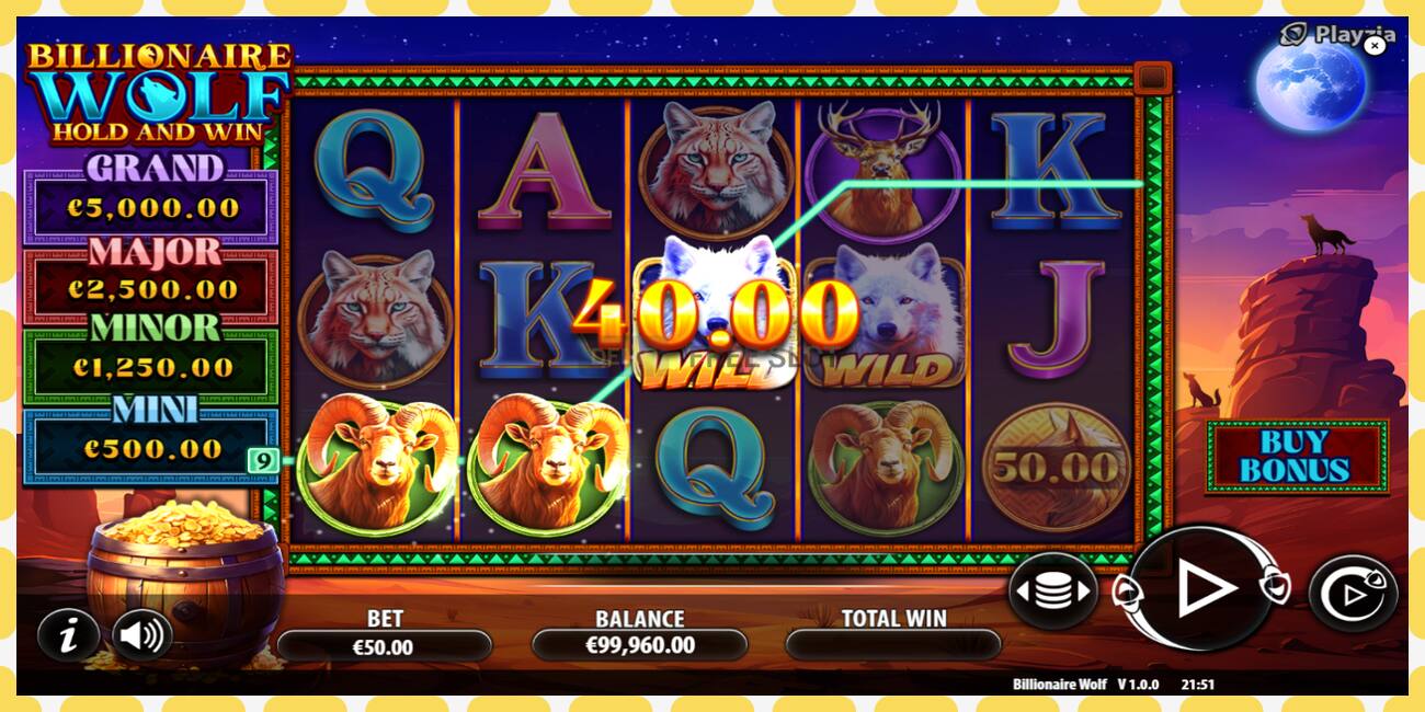 Slot dimostrativo Billionaire Wolf gratuito e senza registrazione, immagine - 1