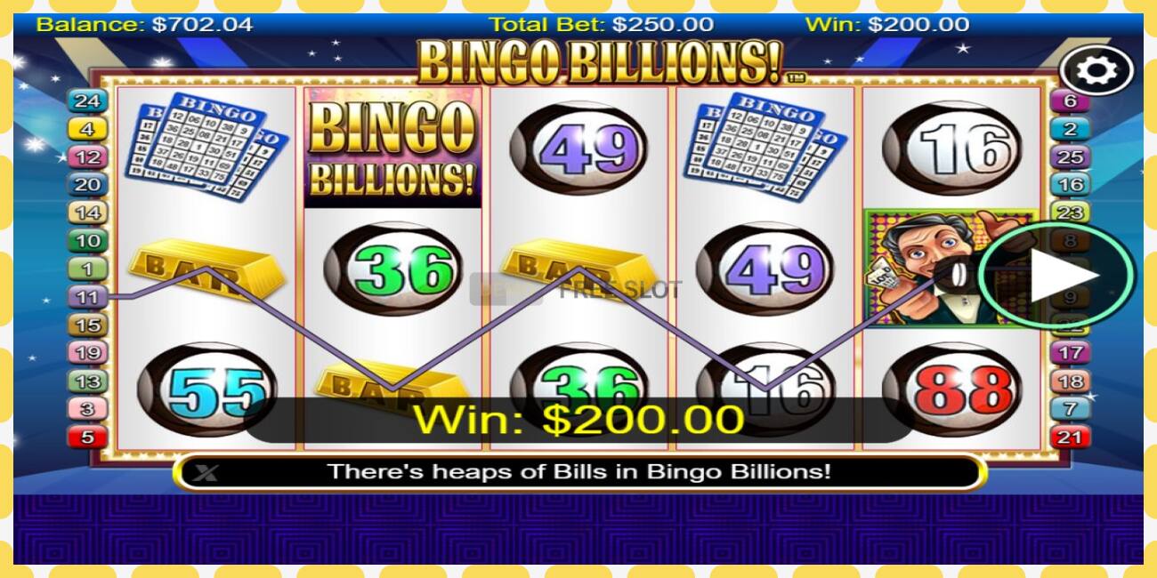 Demo slot Bingo Billions free and without registration, picture - 1