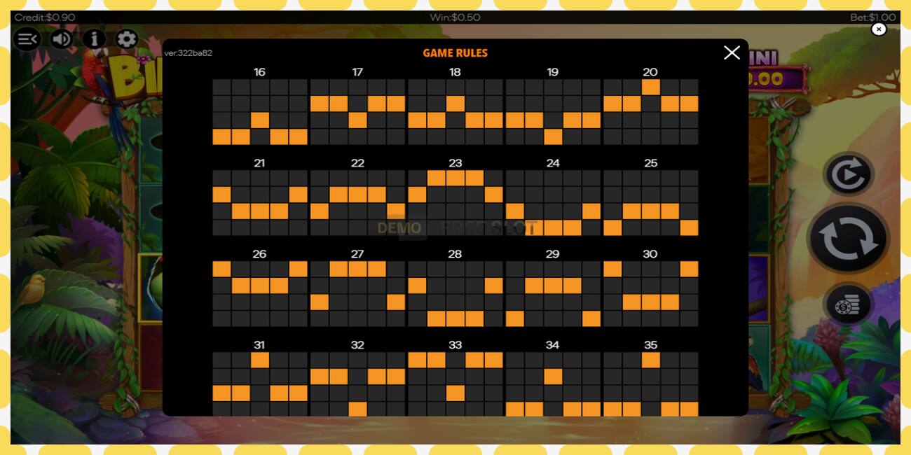 Demo slot BIRDZ free and without registration, picture - 1