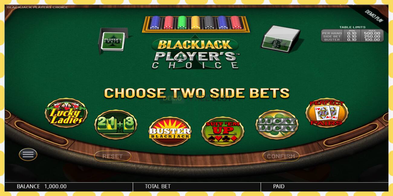 डेमो स्लट Blackjack Players Choice नि: शुल्क र दर्ता बिना, चित्र - १