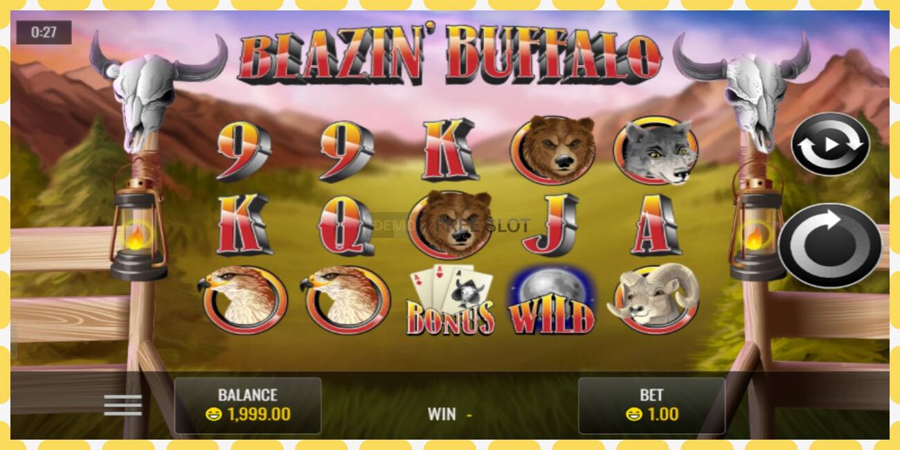 Demo slot Blazin’ Buffalo free and without registration, picture - 1