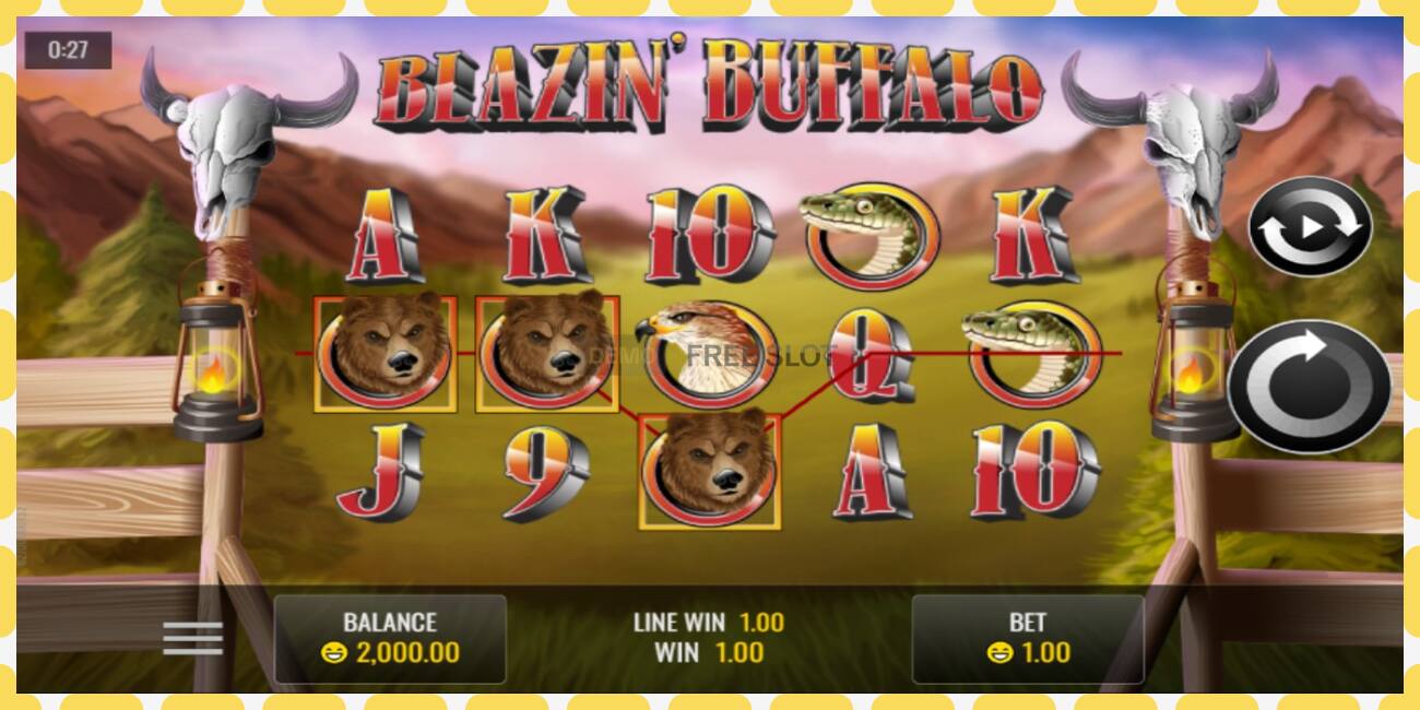 Demo slot Blazin’ Buffalo free and without registration, picture - 1