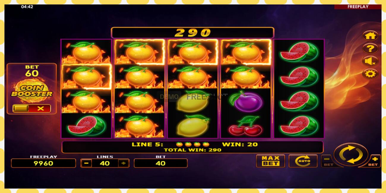 Demo-spor Blazing Coins 40 gratis og uten registrering, bilde - 1