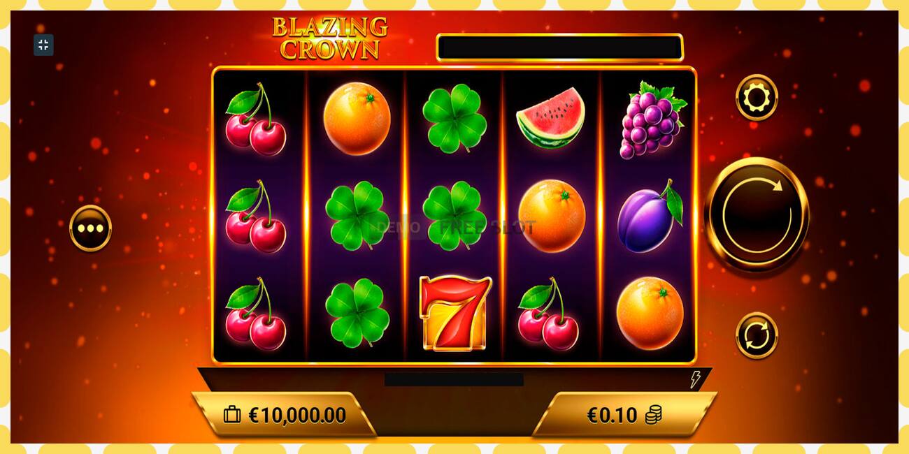 Demo slot Blazing Crown free and without registration, picture - 1