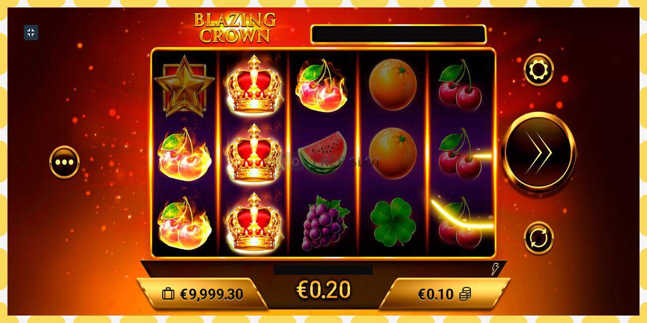 Demo slot Blazing Crown free and without registration, picture - 1