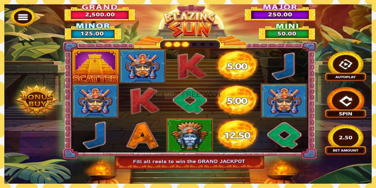 Demo slot Blazing Sun free and without registration, picture - 1