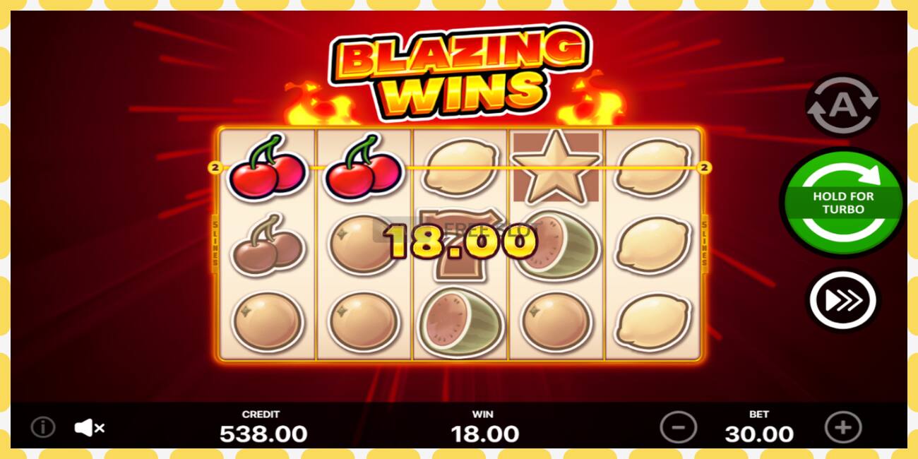 Demo slot Blazing Wins free and without registration, picture - 1