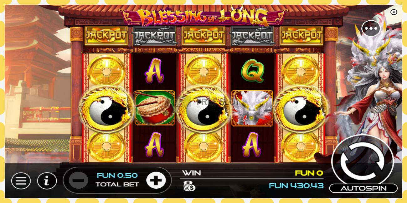 Demo slot Blessing of Long free and without registration, picture - 1