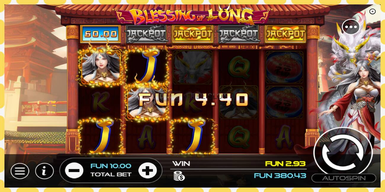 Demo slot Blessing of Long free and without registration, picture - 1