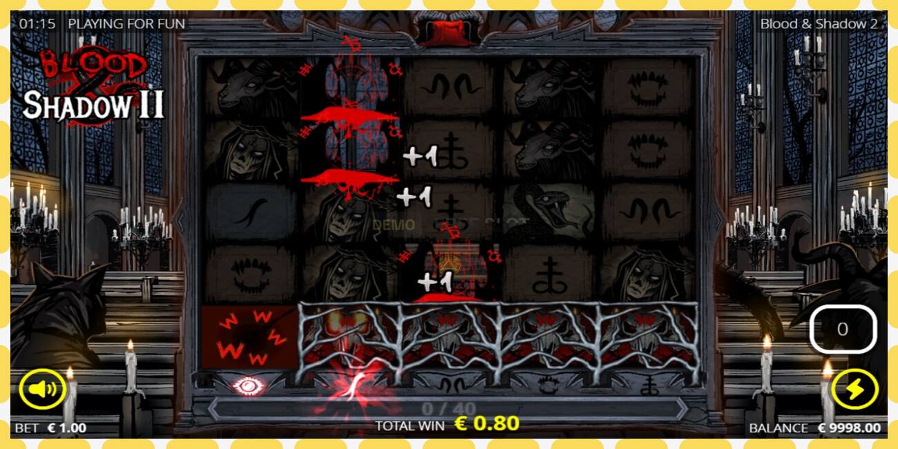 Demo slot Blood & Shadow II free and without registration, picture - 1