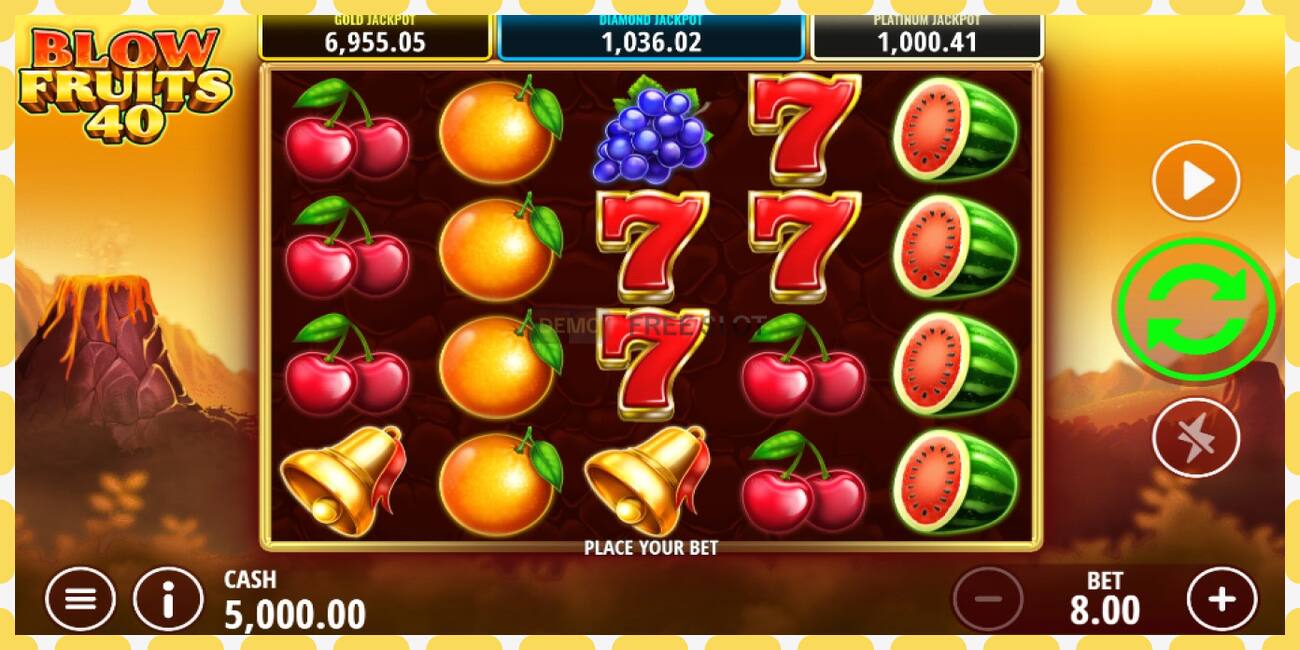 Demo slot Blow Fruits 40 free and without registration, picture - 1