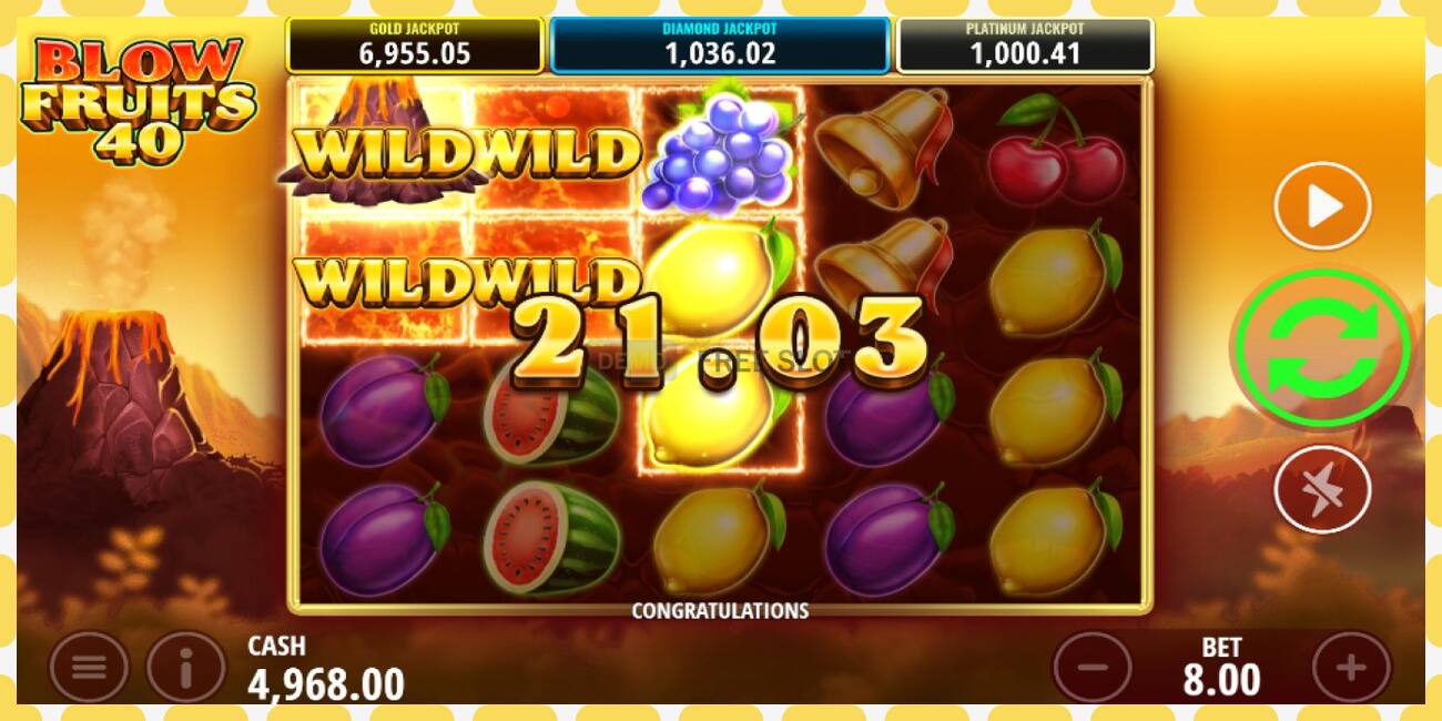 Demo slot Blow Fruits 40 free and without registration, picture - 1