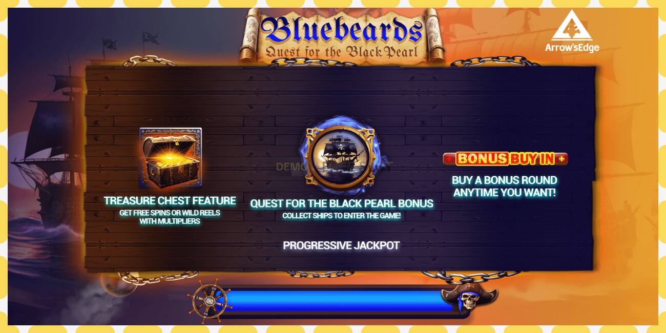 Demo slot Bluebeard Quest for the Black Pearl free and without registration, picture - 1