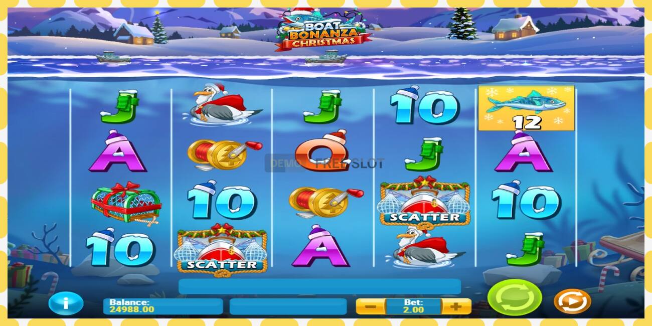 Демо слот Boat Bonanza Christmas безкоштовно та без реєстрації, малюнок - 1