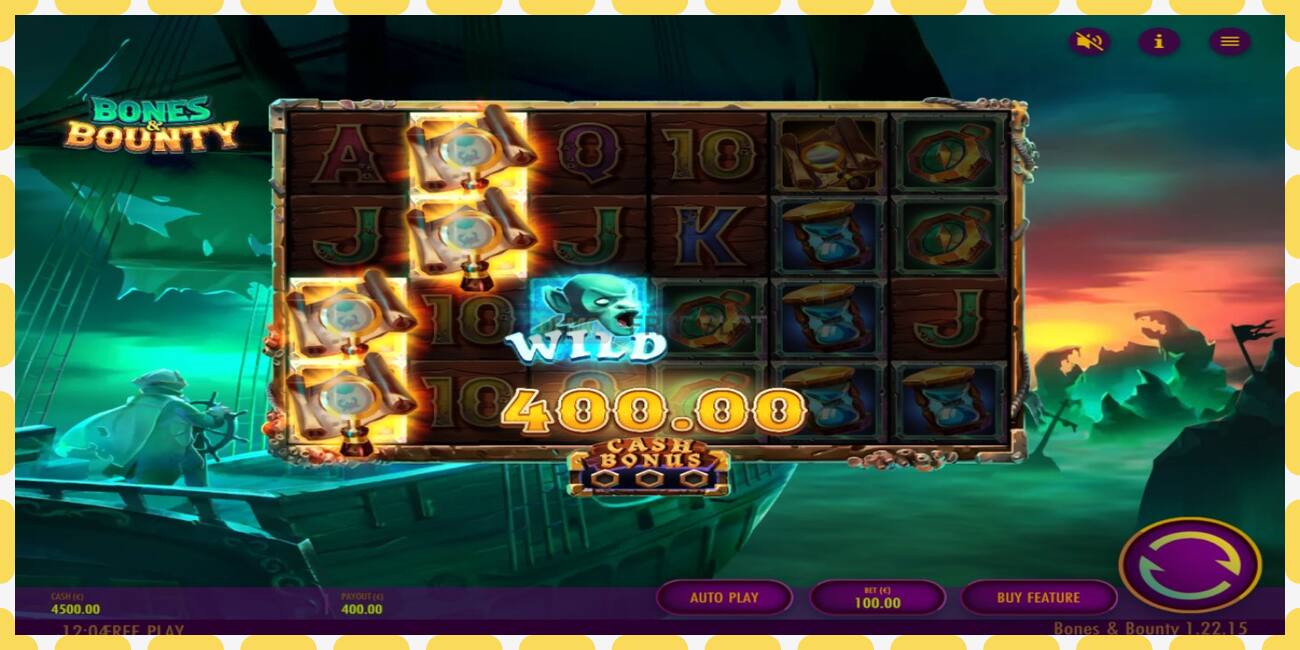 Demo slot Bones & Bounty free and without registration, picture - 1