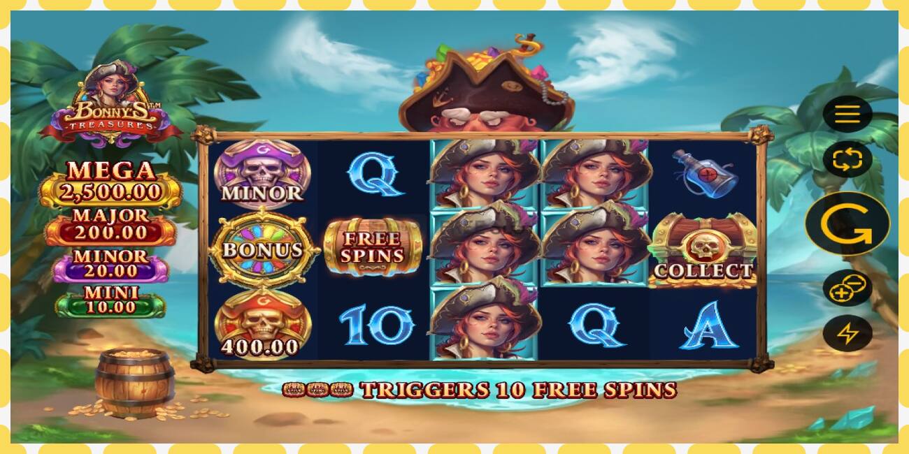 Demo slot Bonnys Treasures free and without registration, picture - 1