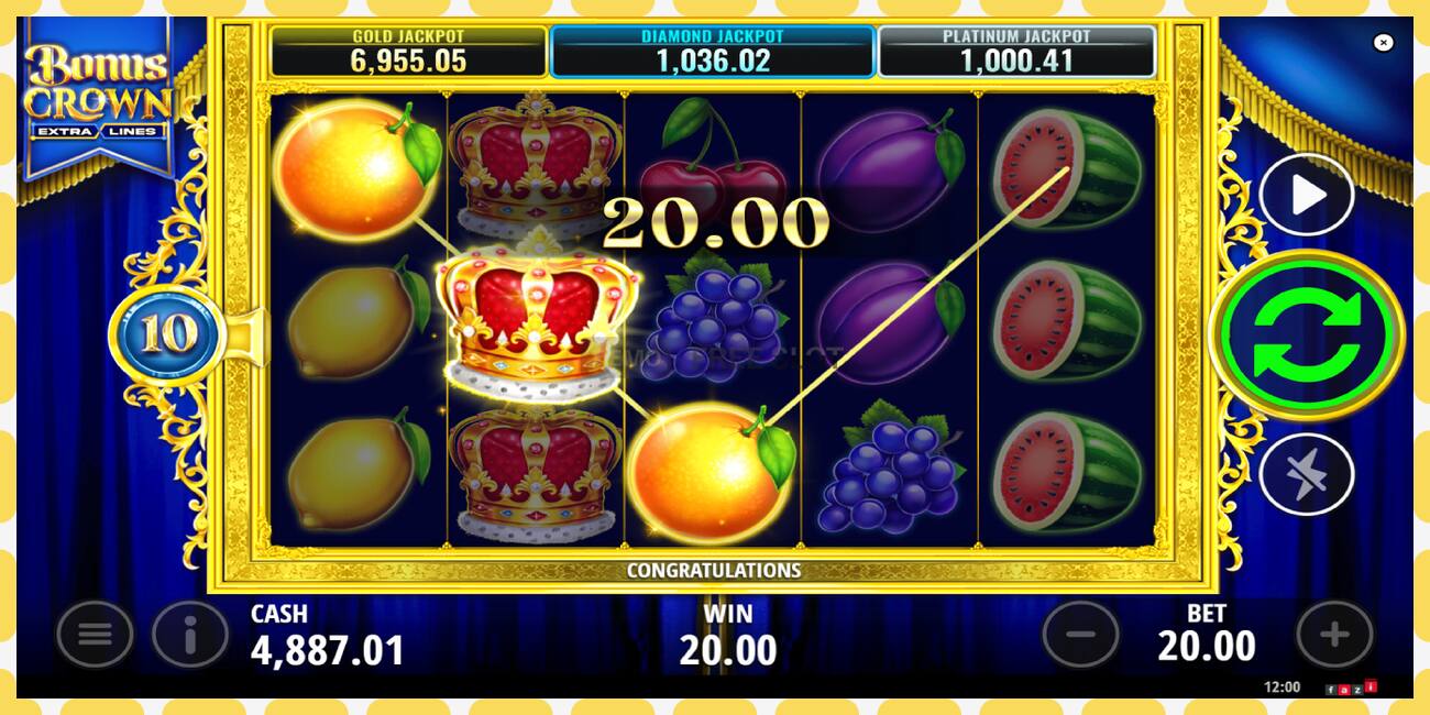 Demo slot Bonus Crown free and without registration, picture - 1