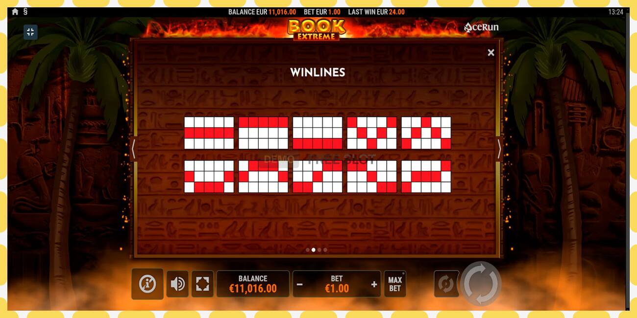 Demo slot Book Extreme free and without registration, picture - 1