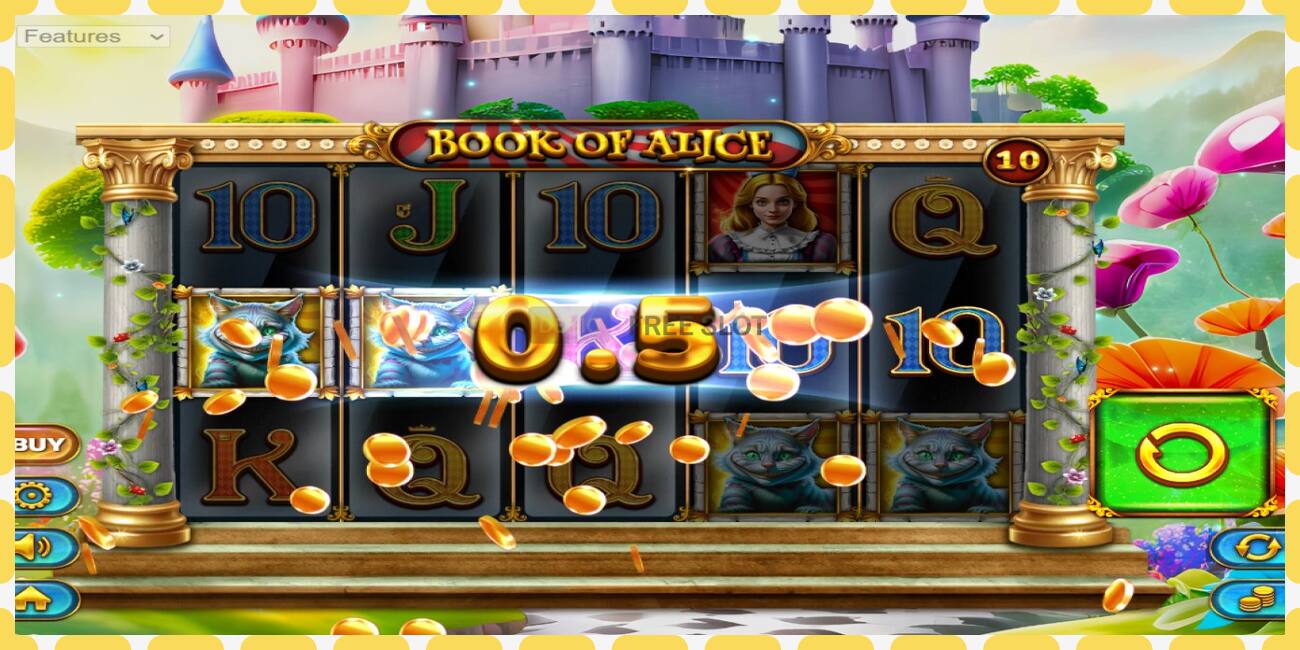 Demo slot Book of Alice free and without registration, picture - 1