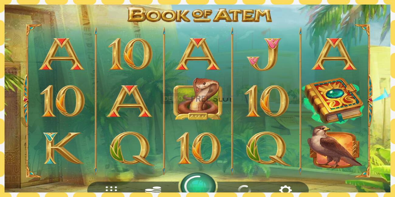 Demo slot Book of Atem free and without registration, picture - 1