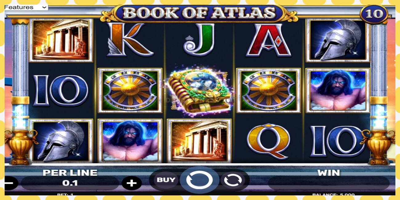 Demo slot Book of Atlas free and without registration, picture - 1