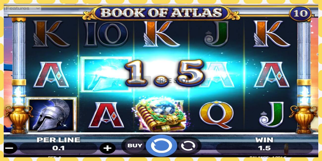 Demo slot Book of Atlas free and without registration, picture - 1