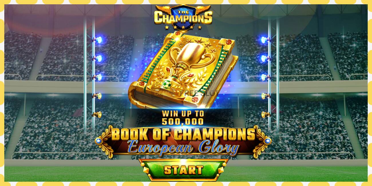 Demo slot Book of Champions - European Glory free and without registration, picture - 1