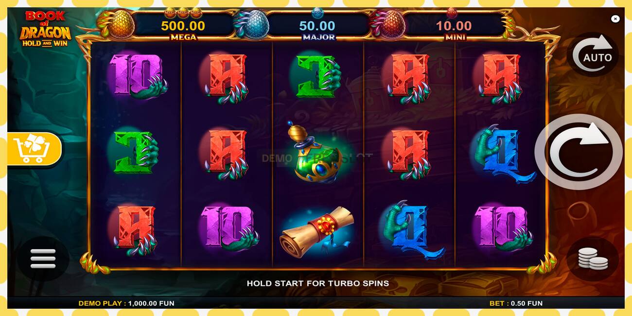 Demo slot Book of Dragon Hold and Win free and without registration, picture - 1