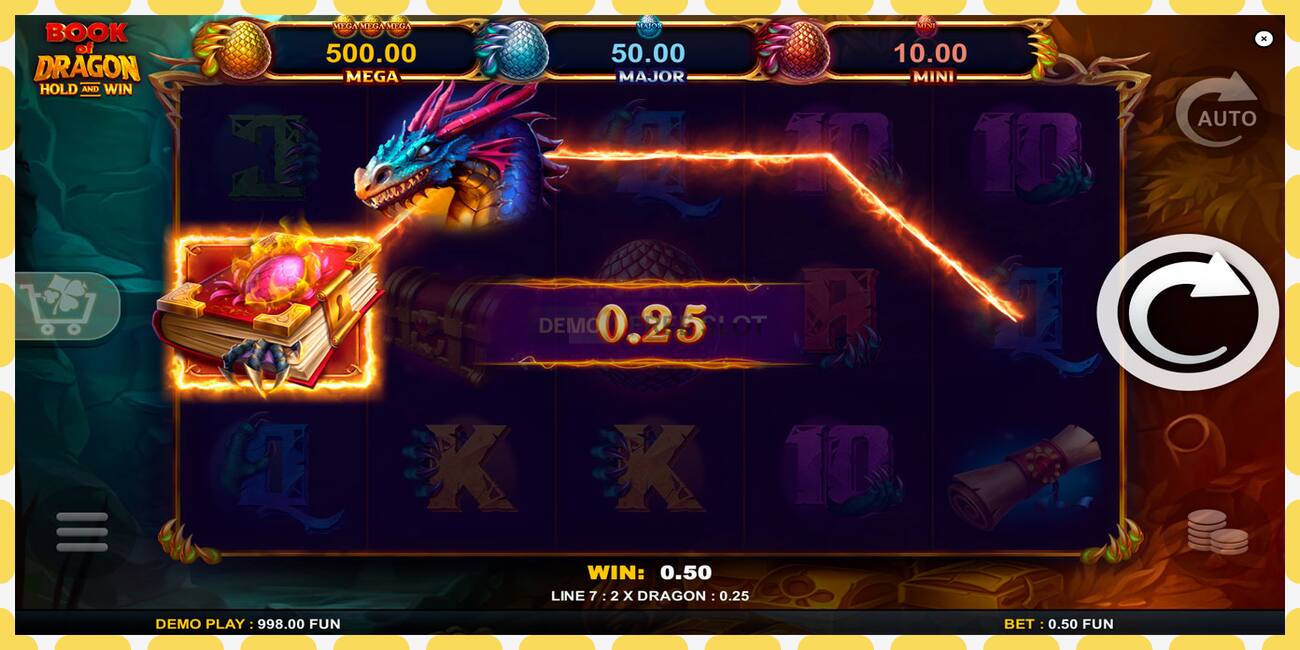 Demo slot Book of Dragon Hold and Win free and without registration, picture - 1