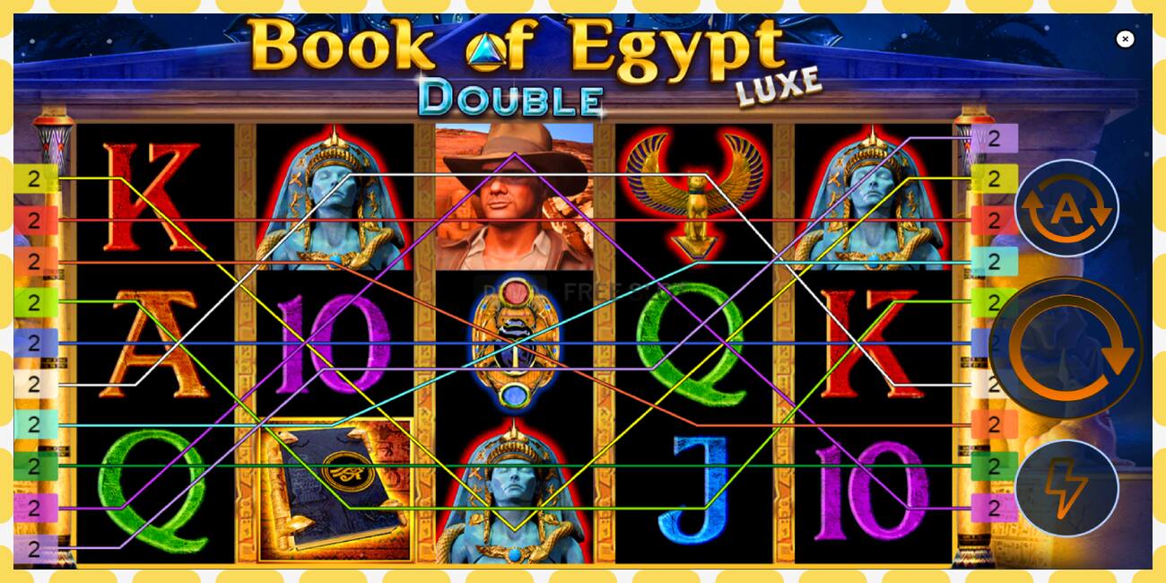 Demo slot Book of Egypt Double Luxe free and without registration, picture - 1