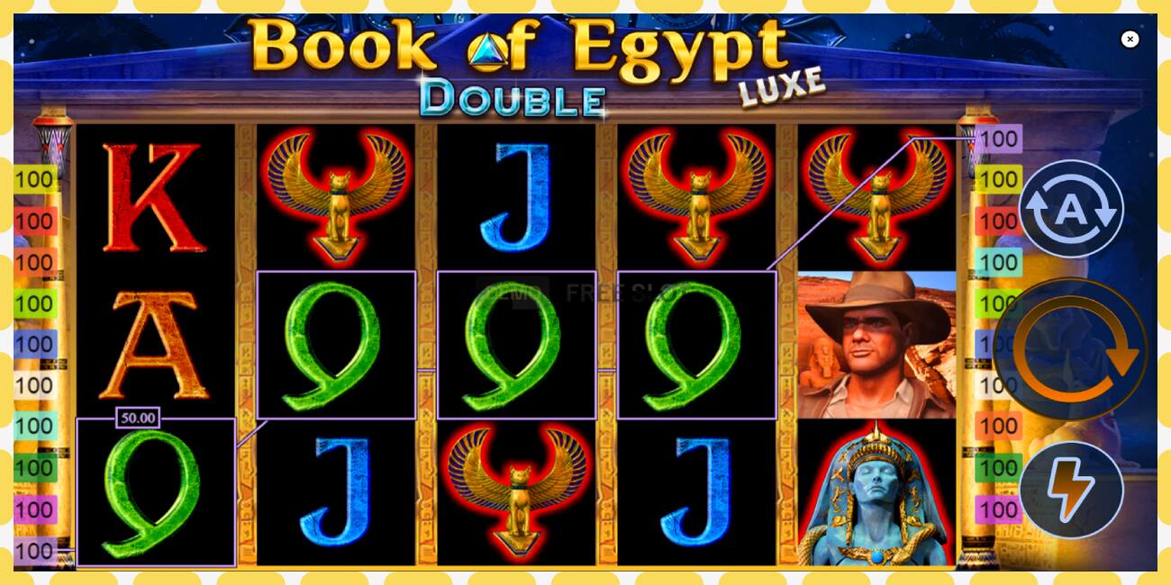 Demo slot Book of Egypt Double Luxe free and without registration, picture - 1