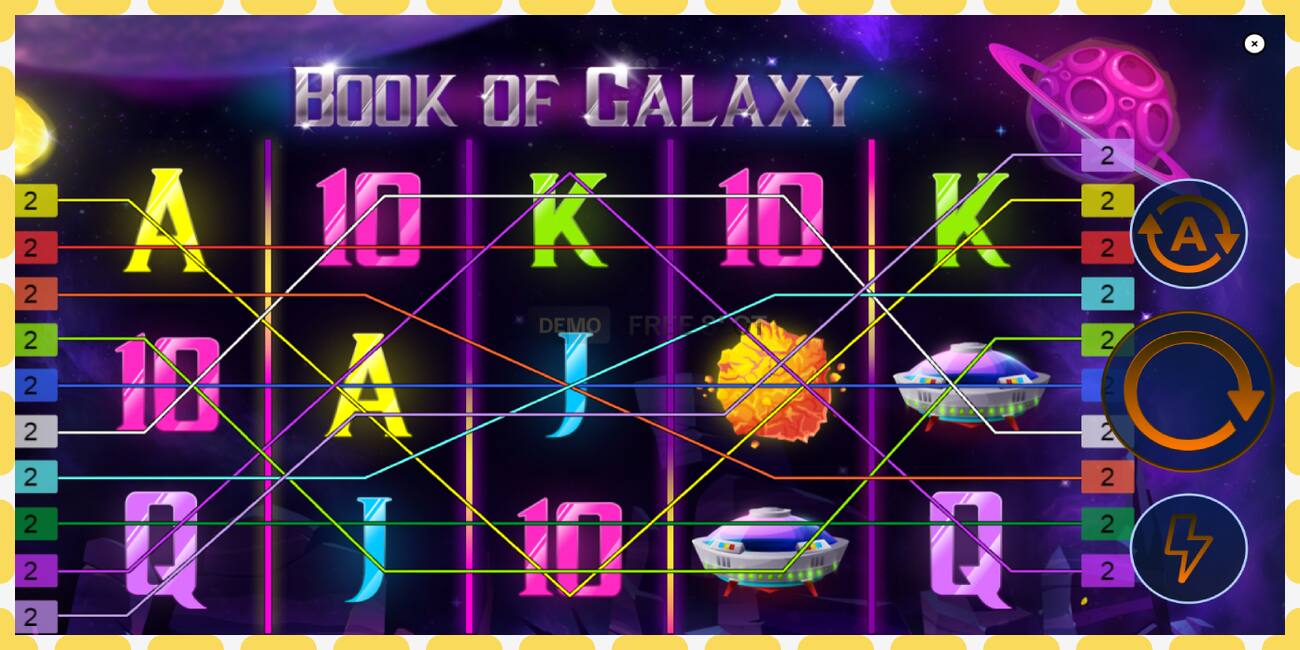 Demo slot Book of Galaxy free and without registration, picture - 1