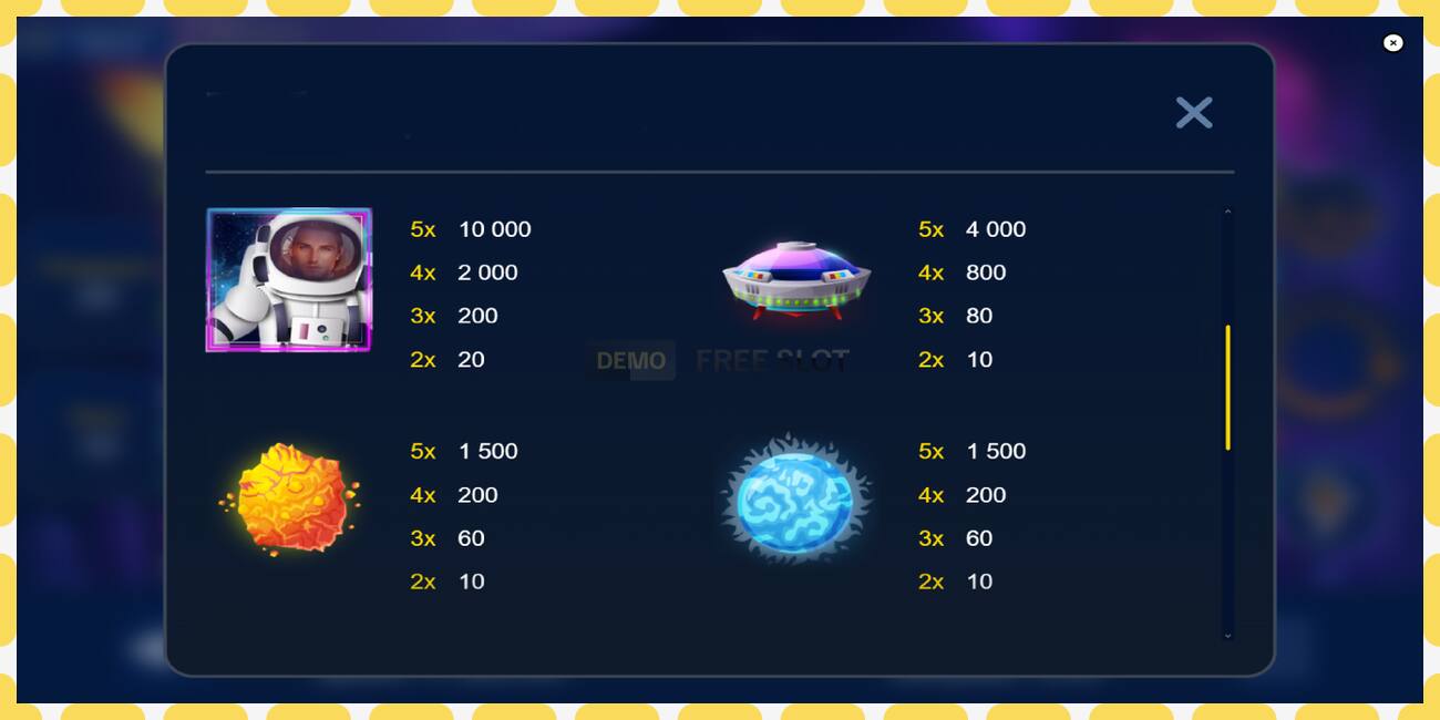 Demo slot Book of Galaxy free and without registration, picture - 1