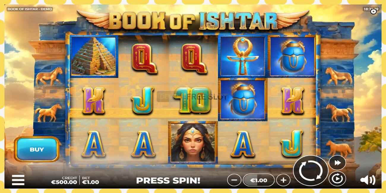 Demo slot Book of Ishtar zadarmo a bez registrácie, obrázok - 1