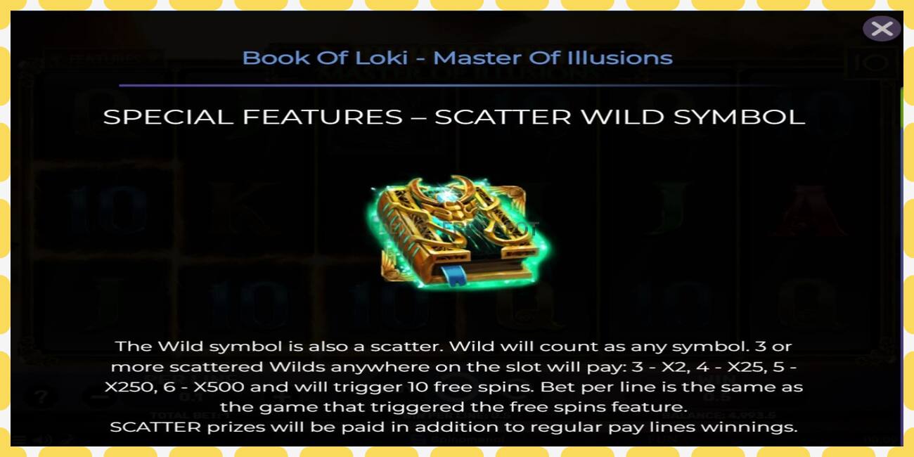 ဒီမိုအထိုင် Book Of Loki - Master Of Illusions အခမဲ့နှင့်မှတ်ပုံတင်ခြင်းမရှိဘဲ, ပုံ - ၁