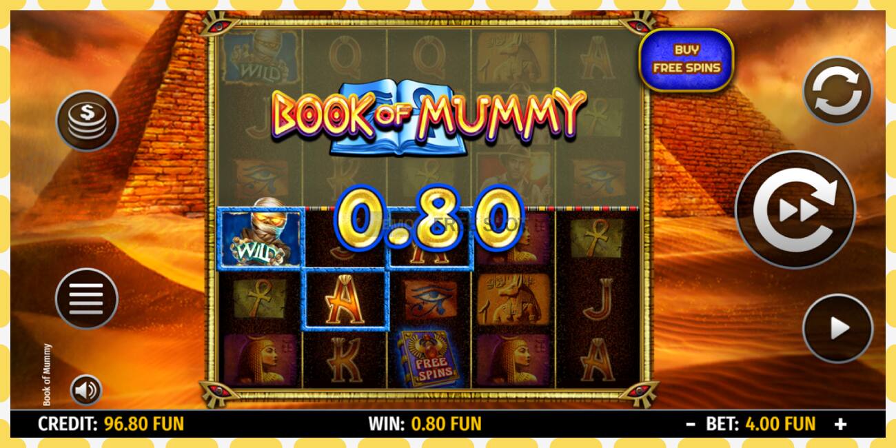 Demo slots Book of Mummy bezmaksas un bez reģistrācijas, attēlu - 1