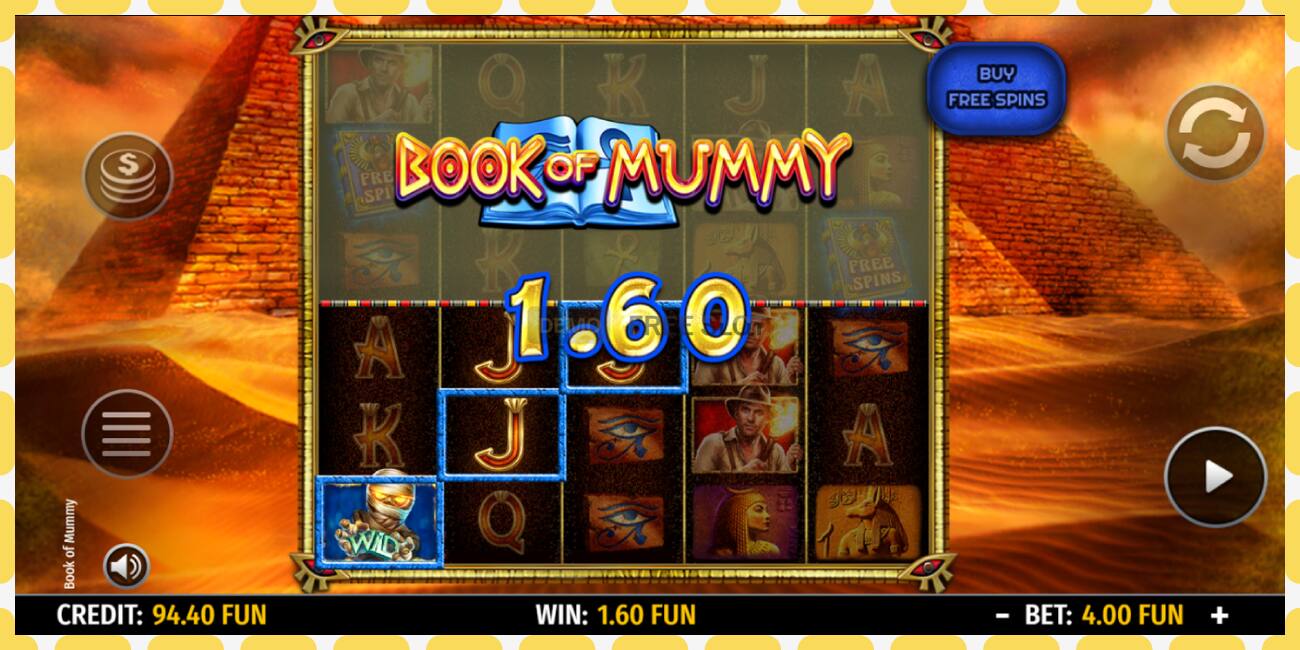 Demo-slot Book of Mummy gratis en zonder registratie, afbeelding - 1