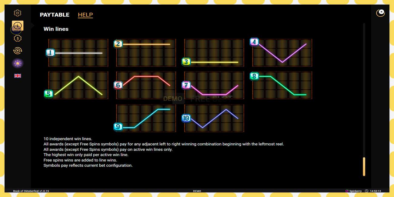 Demo slot Book of Oktoberfest free and without registration, picture - 1