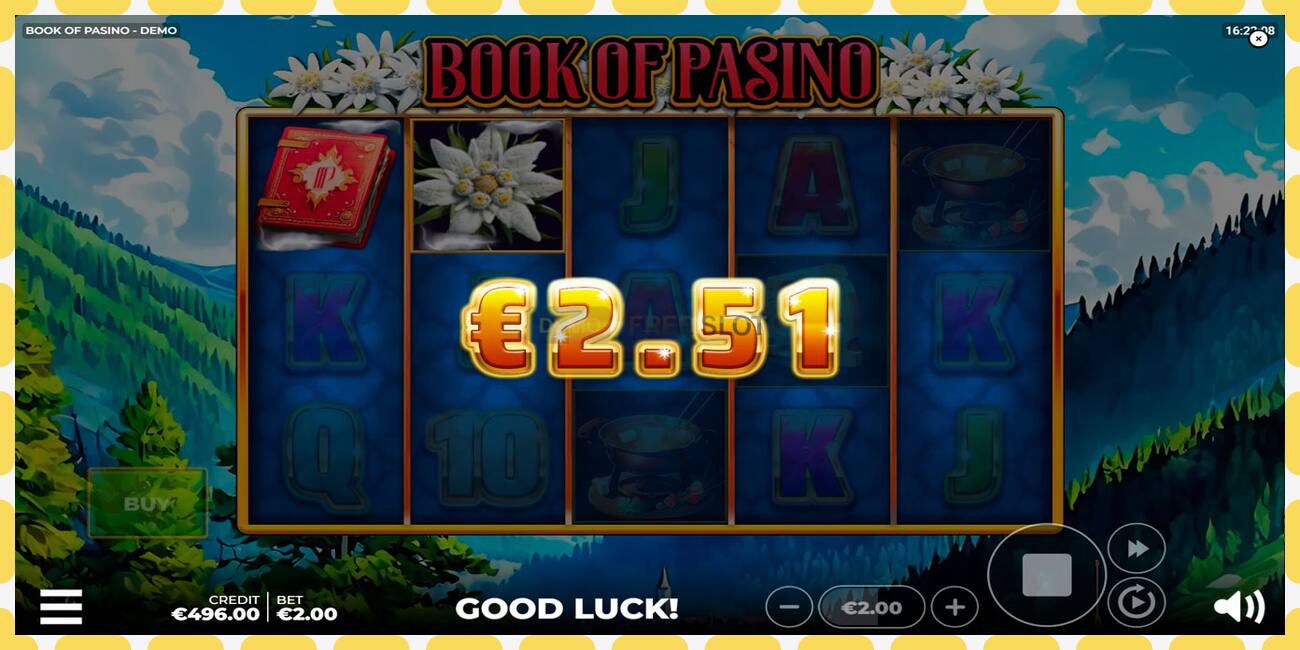 Demo slot Book of Pasino free and without registration, picture - 1