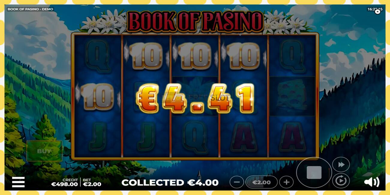 Demo slot Book of Pasino free and without registration, picture - 1