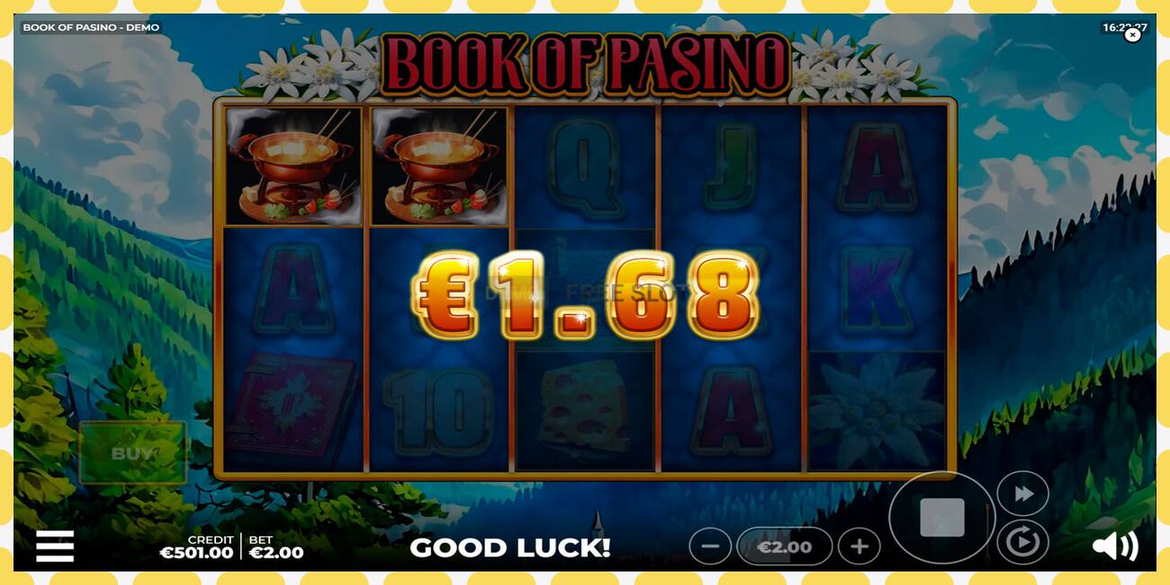 Demo slot Book of Pasino free and without registration, picture - 1