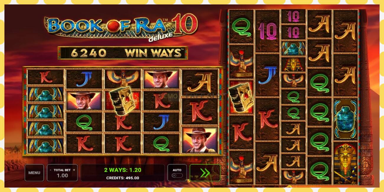 Slot për demonstrim Book of Ra Deluxe 10 Win Ways falas dhe pa regjistrim, foto - 1